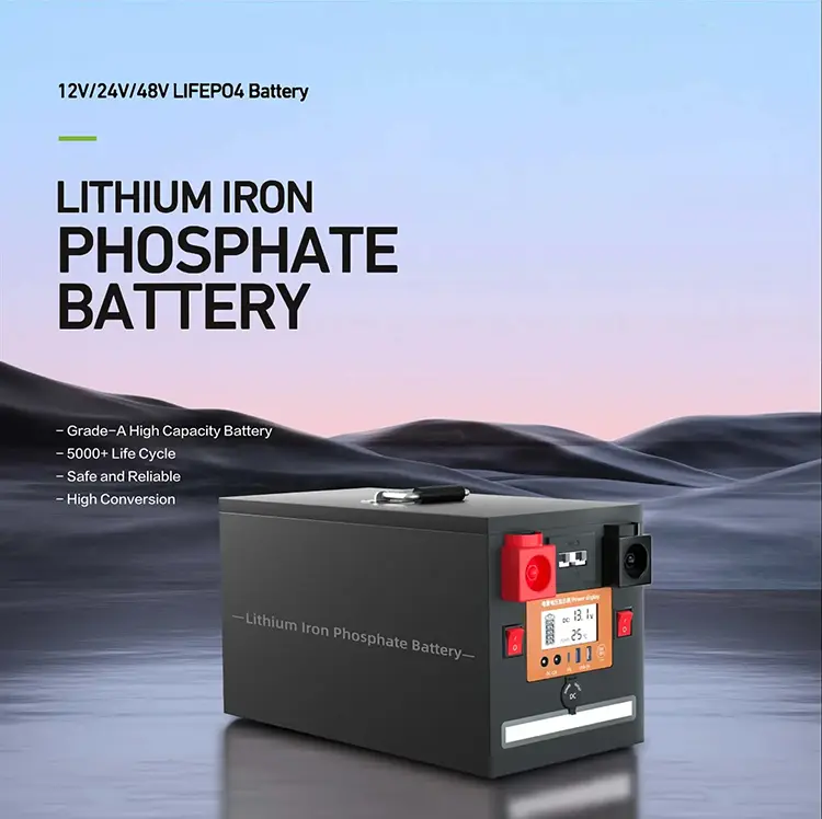 磷酸铁锂电池 12V/24V/48V - 高容量